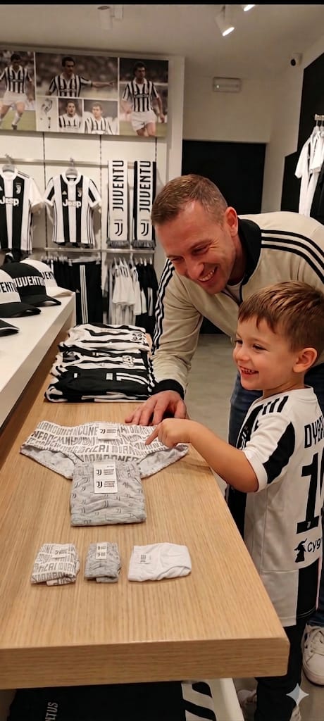 TRIS 3 Paia d Slip Juventus Bambino 4/5 Anni