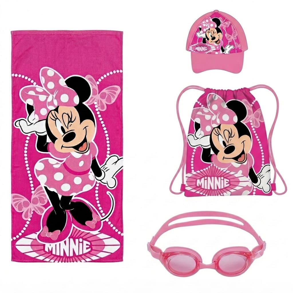Telo Mare Minnie Set da 4