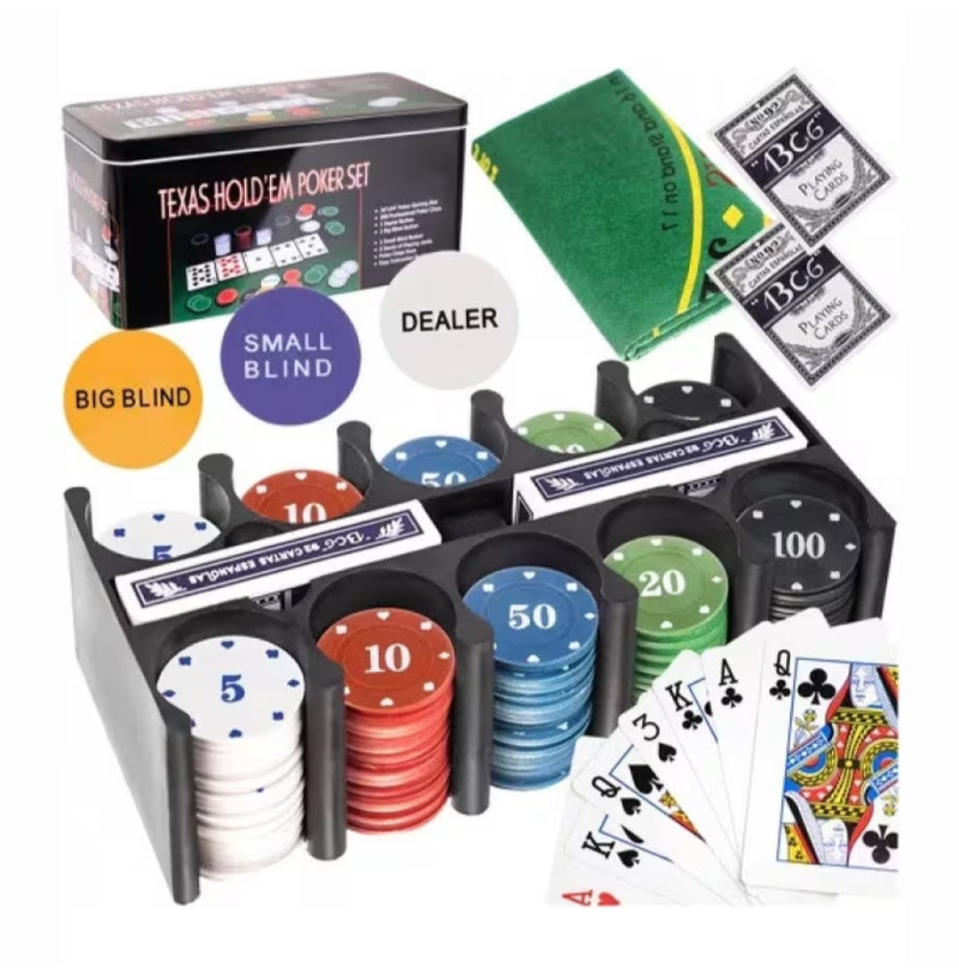 Texas Poker  Set da Poker Professionale Completo
