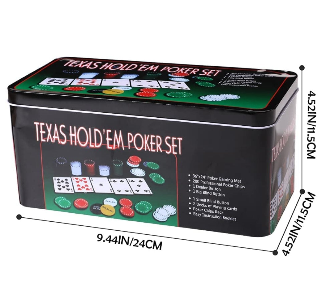 Texas Poker  Set da Poker Professionale Completo